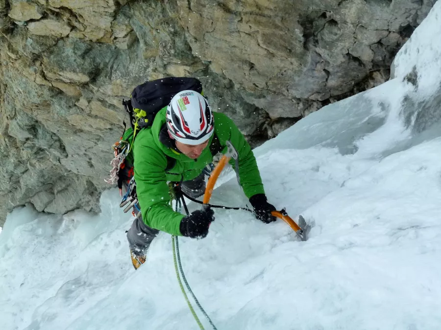 Cascade de glace — Evolène